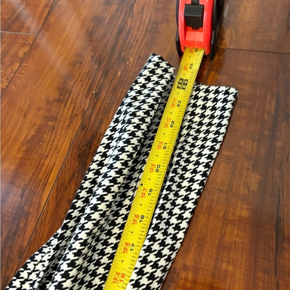 J.Crew Black White Houndstooth Flat cotton Front Skinny Winnie trousers Pants 4 - Picture 15 of 15